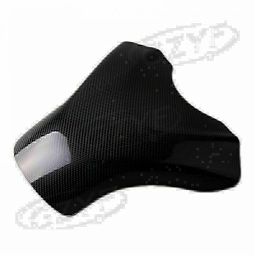 Rear carbon fiber fuel gas tank protector for suzuki gsxr 600/750 2011-2014 moto