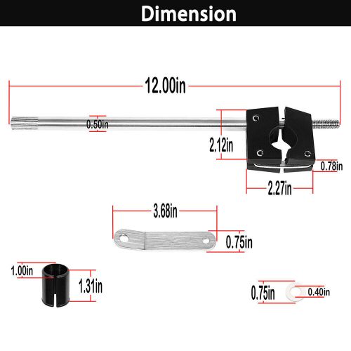 A10-080 round rail grill mount bracket 7/8&#034;-1&#034; for magma kettles grill boat