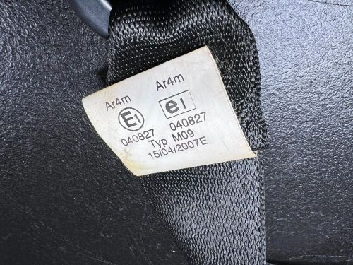 2007-2013 bmw x5 rear left side third row seat belt retractor 606345701b oem