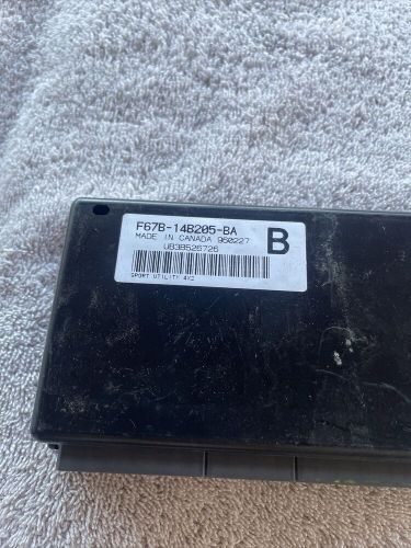 1995 &amp; 1996 ford explorer oem multifunction module f67b-14b205-ba