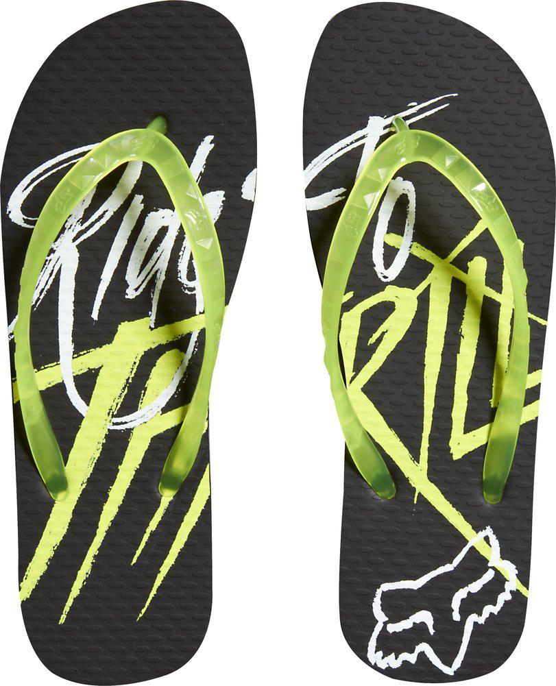 Fox racing womens ride to thrill flip flops 2013