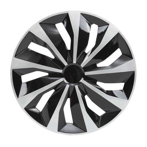 4pcs 16&#034; wheel covers fit r16 tire and steel wheels full rim snap on hub cap