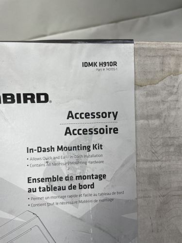 Humminbird idmk h910r in dash mounting kit marine boat