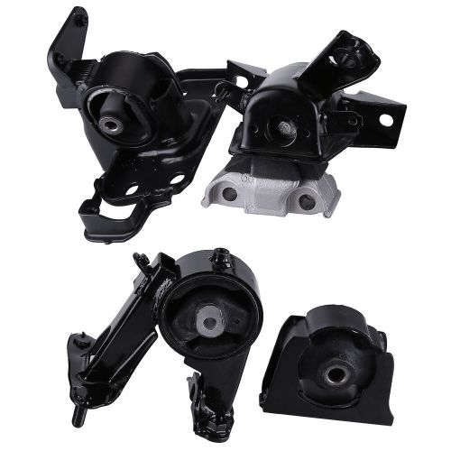 4pcs engine motor&amp;torque mount for 06-08 toyota rav4 2.4l a62049hy a62050 a62064