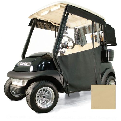 Reddot chameleon 2 passenger golf cart track enclosure | club car | linen