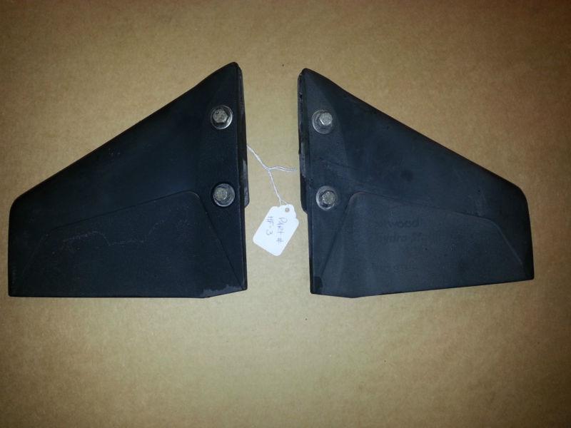 Outboard  whale tale, hydrofoil stabilizer fin for 9.9, 15, 20, 25, 30 and 35 hp