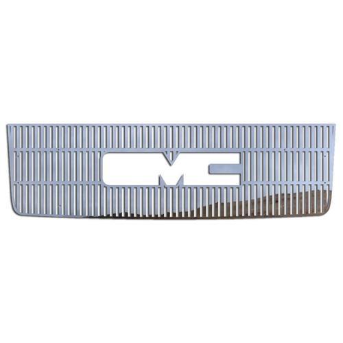 Gmc sierra ld 07-10 stainless vertical billet front metal grille trim cover