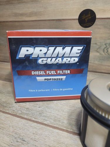 Prime guard diesel fuel filter pdf59292