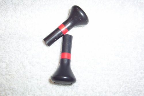 Toyota matrix, scion, vibe, celica hhr black red rear seat unlock knob fold down