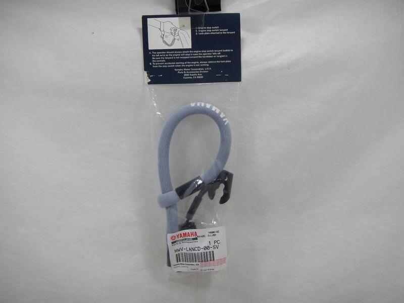 Yamaha mwv-lancd-00-sv lanyard silver *new