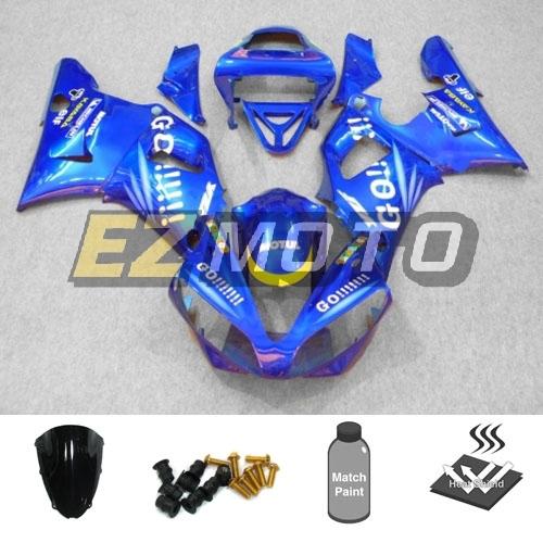 Bodywork fairing pack w/ windscreen & bolts for yamaha yzf 1000 r1 2000 2001 ab