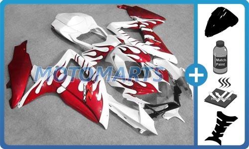 Bundle for suzuki gsxr 600 750 08 09 k8 injection body kit fairing windscreen aa