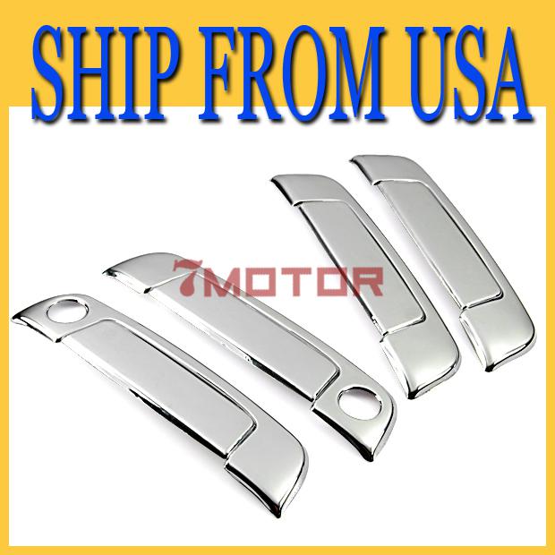 Us fit for 1992-1999 bmw e32 e34 e36 triple chrome door handle cover trim hot