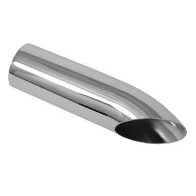 Hedman hot tips chrome exhaust tip 2 1/2" inlet weld-on 2 5/8" outlet 17146