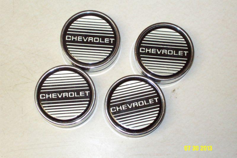 1986-88 monte carlo ss oem center caps - set of 4