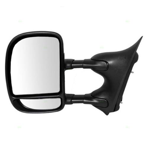 New drivers manual tow towing mirror glass housing 99-07 ford super duty truck