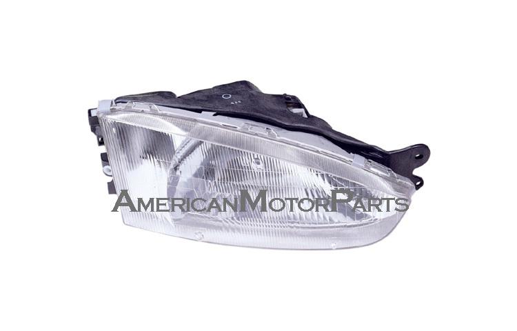 Passenger side replacement headlight 97-02 mitsubishi mirage 2dr - mr296308