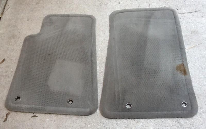 2010 2013 chevy camaro oem floor mats gray grey used