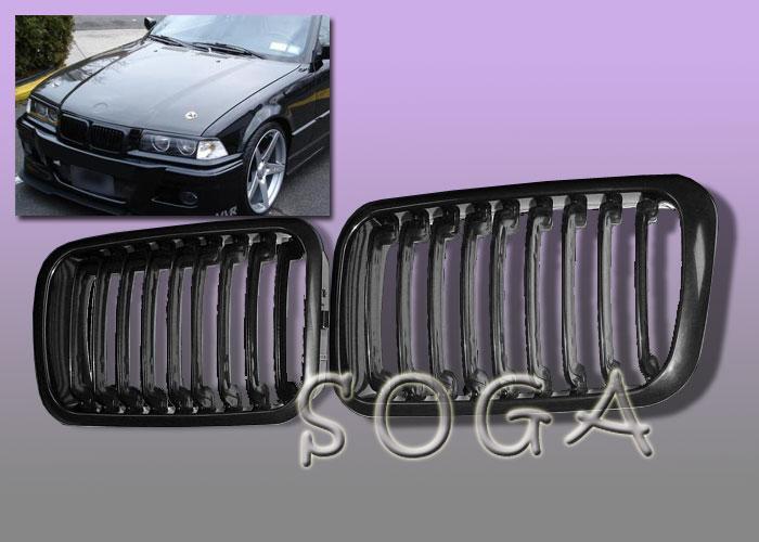 92 93 94 95 96 bmw e36 3-series black front grille 325