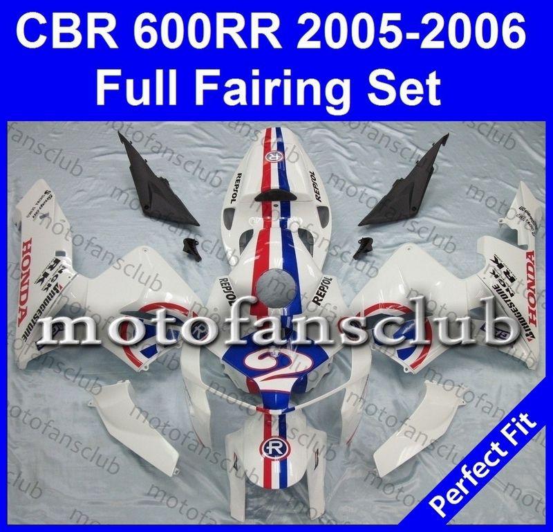 Fit honda cbr600rr 05 06 cbr 600 rr 2005 2006 fairing kit bodywork #39 b