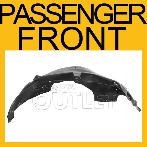 07-10 colorado canyon splash shield fender liner 4wd front right passenger side