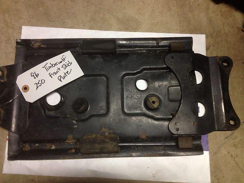 Yamaha 250 timberwolf 1994 - 2000 front skid  plate 4x4 2x4 4wd 2wd