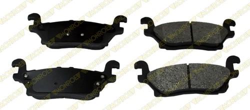 Monroe fx1120 brake pad or shoe, rear-monroe prosolution semi-metallic brake pad