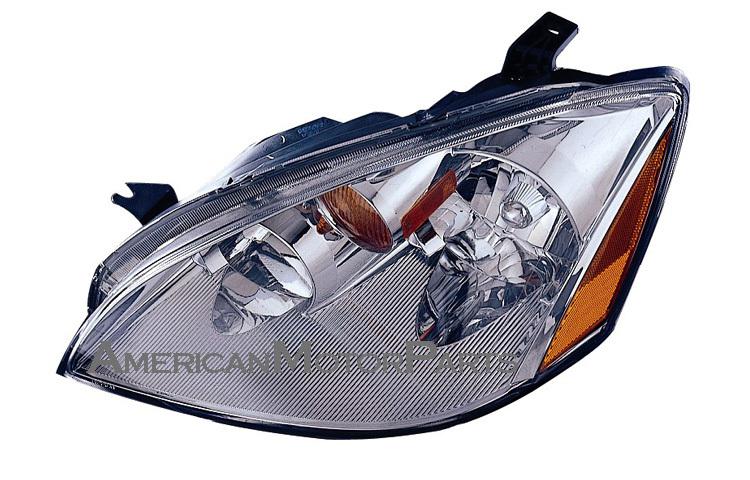 Eagleeye pair replacement headlight head lamp w/o hid 02-04 nissan altima