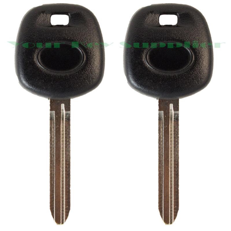 2 - new  98 99 00 01 02 03 uncut toyota transponder ignition chip car key