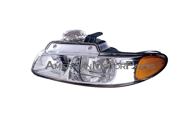 Eagleeye pair headlight w/ quad w/o parking lamp chrysler dodge plymouth