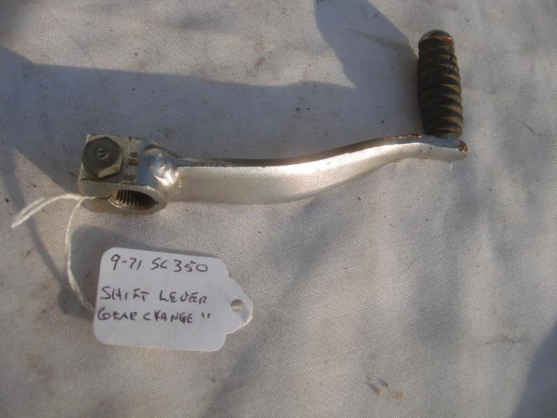 1972 honda sl350 k2  gear shift pedal  shift lever gear change  cb cl ahrma