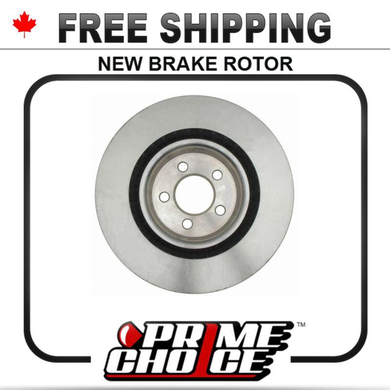 1 premium new disc brake rotor for front fits left driver / right passenger side