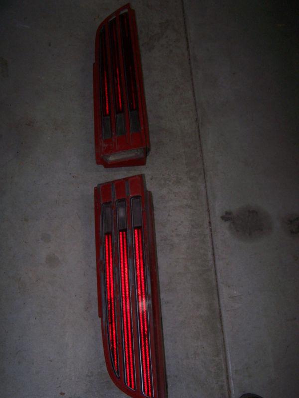 1974-1978trans am firebird rear tailights tail lights pair original complete oem