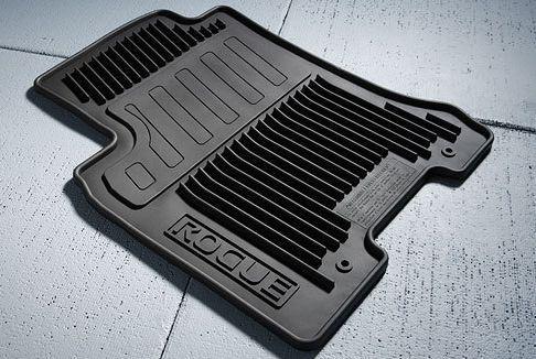 2008-2013 nissan rogue all season floor mats 4pc set 999e1gu001bk 