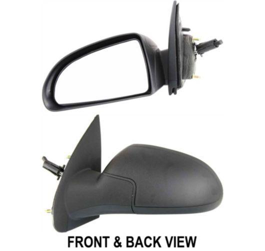 New manual driver side view mirror left door lh exterior replacement