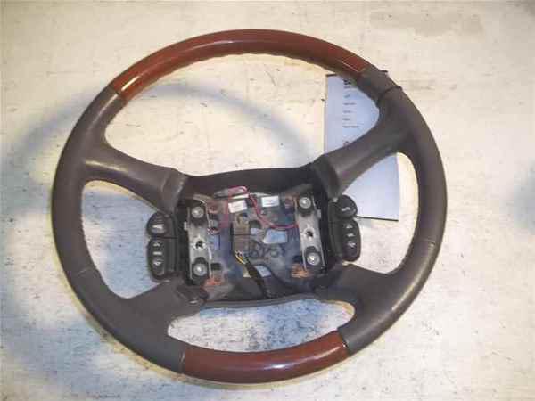 02 escalade tahoe oem wood grain steering wheel lkq