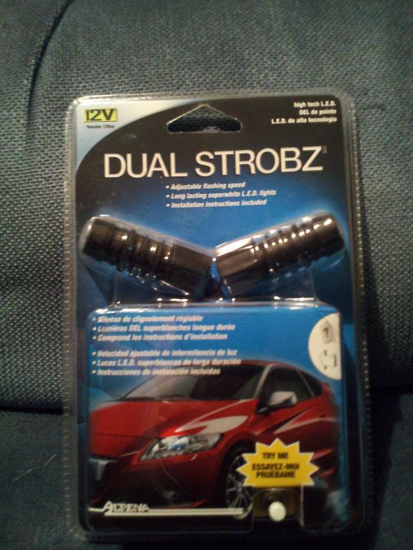 Dual strobe led lights by alpena for your car, truck, atv, motorcycle, rv, boat