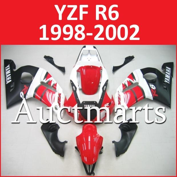 Fit yamaha yzfr6 98 99 00 01 02 yzf r6 1998 1999 2000 2001 2002 fairing h27 a11