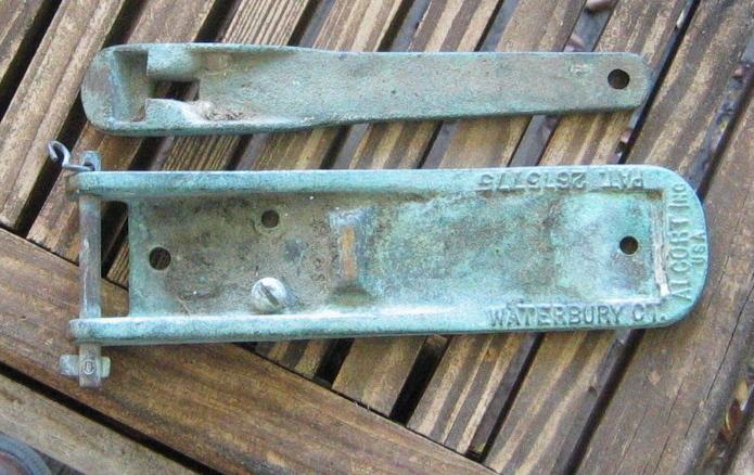 Vintage sunfish sailboat pre-1971 rudder plates