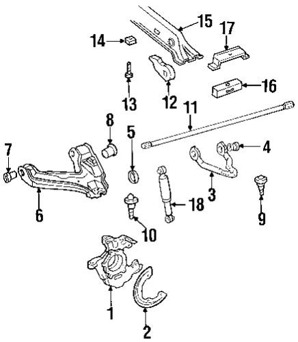 Gmc 12387682 genuine oem factory original lower ball joint