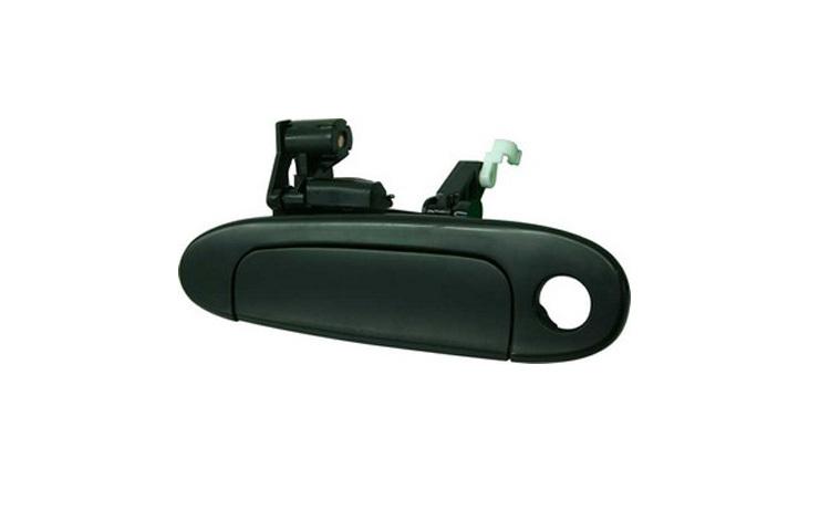 Depo driver outside front smooth door handle w/ keyhole toyota echo yaris