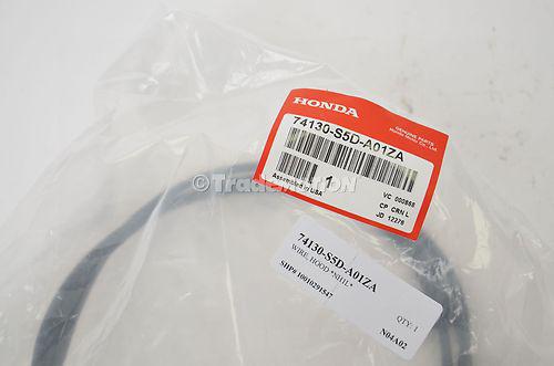 Honda 74130s5da01za genuine oem factory original release cable