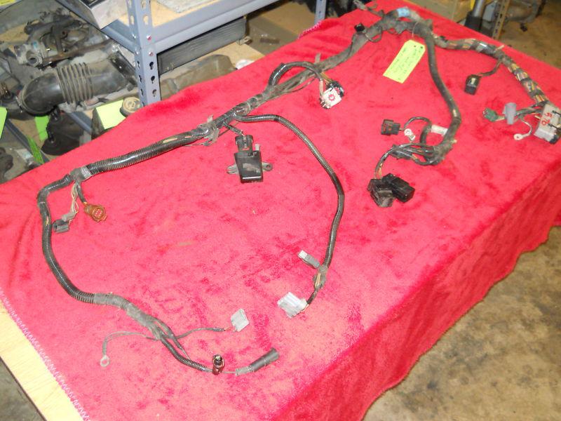 1993 mass air afm ecu ecm computer engine wire wiring harness  5.0 lx gt #576