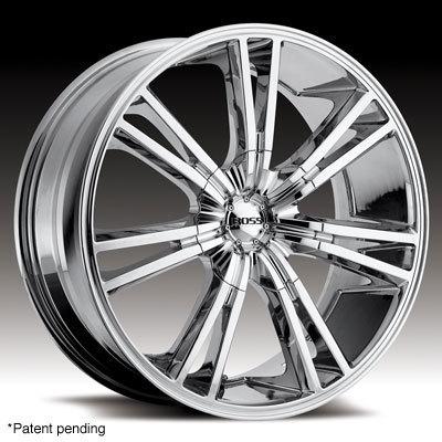 20" x 8.5" boss motorsports mercedes 3-series bmw cts camaro chrome wheels rims