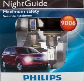 9006 philips  night guide headlight bulbs low-beam pack of 2 9006ngs2