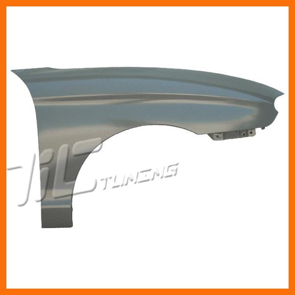 Front primered black right fender passenger side for 1997-2001 hyundai tiburon r