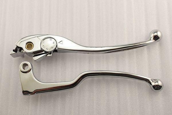 Chrome aluminum brake clutch levers for honda cbr 954rr cbr954rr 2002 2003