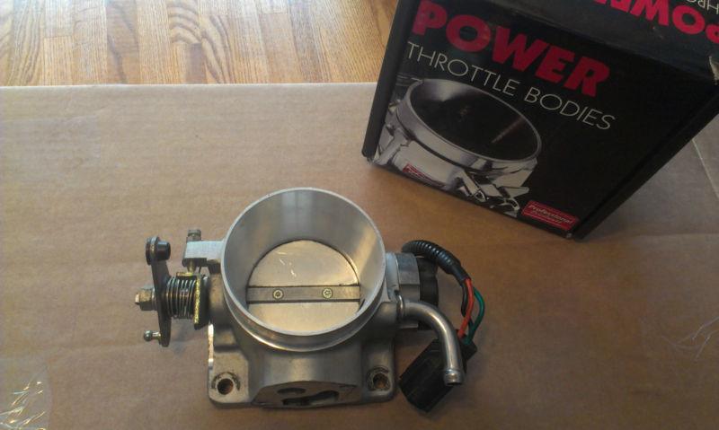 1986-93 mustang 5.0 professional products 65mm throttle body satin