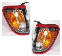 Corner light lamp assembly pair set (driver & passenger side, qty 2)