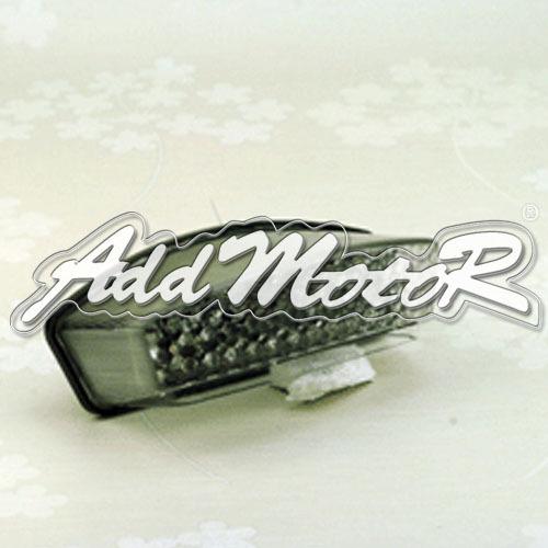 For monster 94-07 motorcycle led lamp brake holder tail light clear 